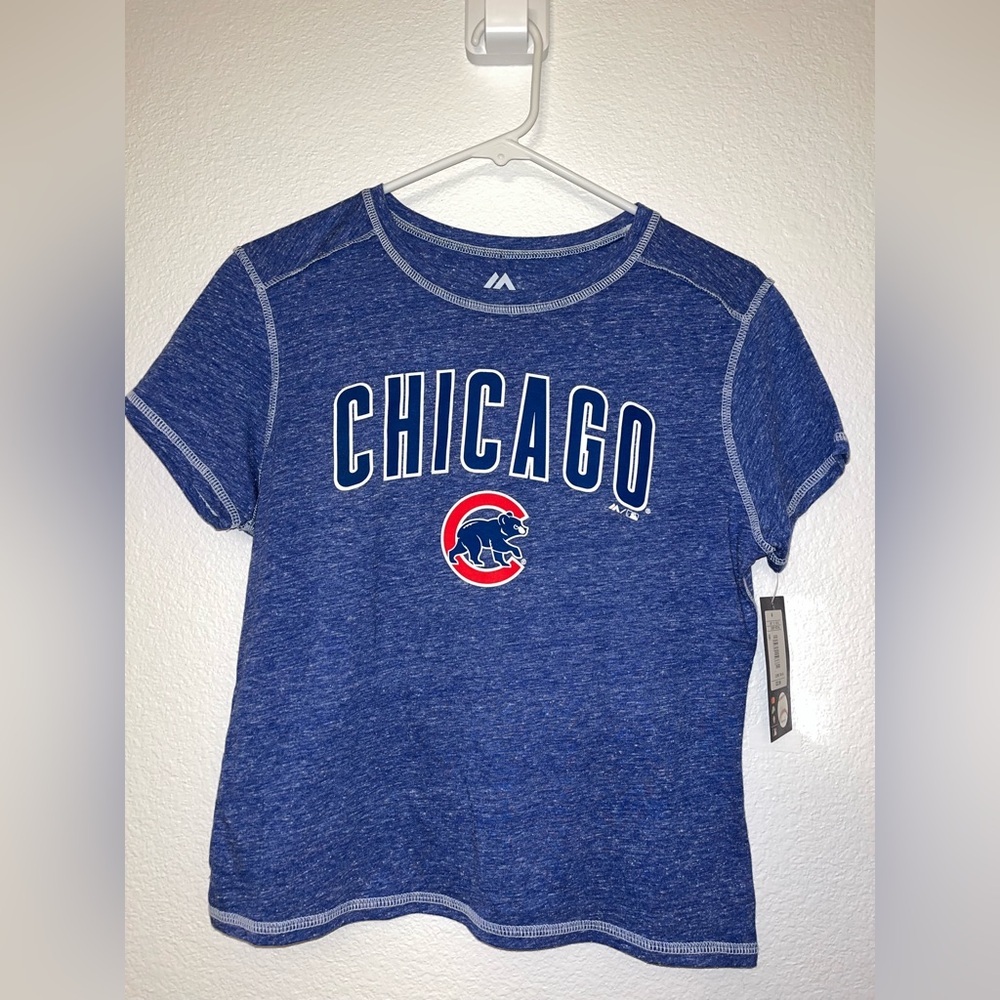MLB Chicago Cubs Blue Short Sleeve Tee